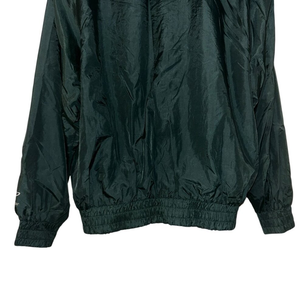 Vintage Logo Athletic NFL Jacket Mens XL Green Bay Packers Windbreaker Green - Picture 8 of 10
